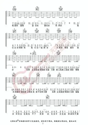 李代沫 - 这就是爱情(无限延音编配) [弹唱] 吉他谱