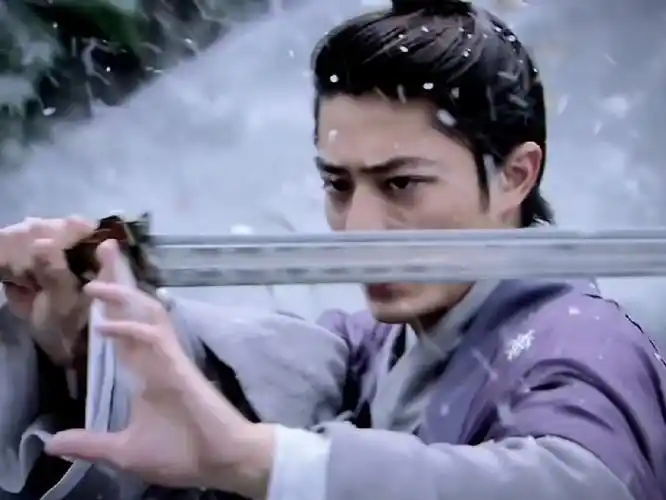 霍建华雪中舞剑没人比得过,真的太帅了.# 仙剑三 历经痛苦方能得道