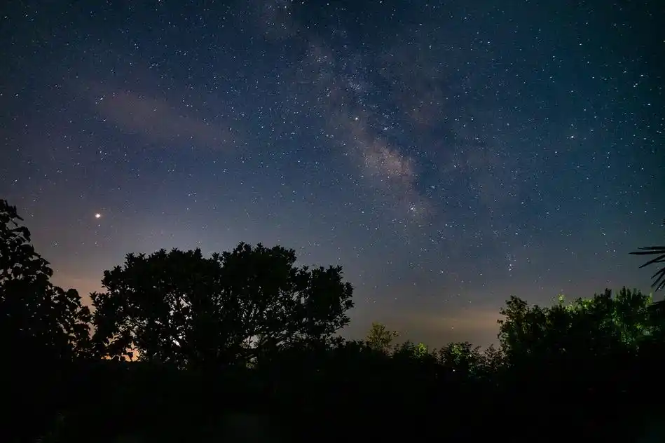 夏季夜空-江苏省徐州市邳州市新河镇