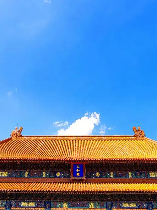 大自然的滤镜胜过任何一个p图软件吧"朕回来啦"#故宫拍照