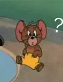 猫和老鼠jerry问号表情包图片