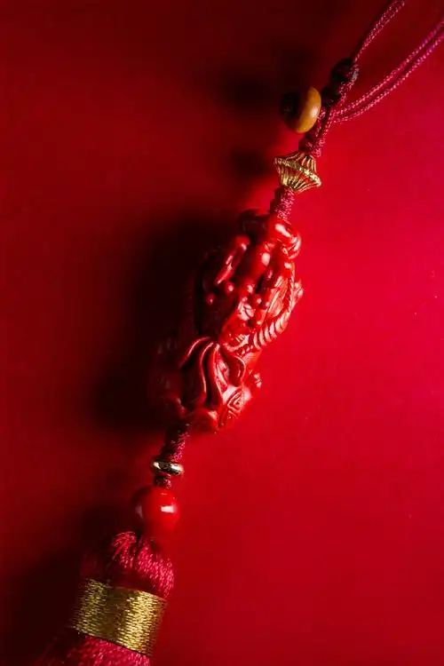 朱砂貔貅中国风