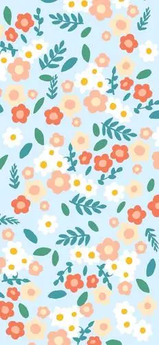壁纸|清新碎花平铺