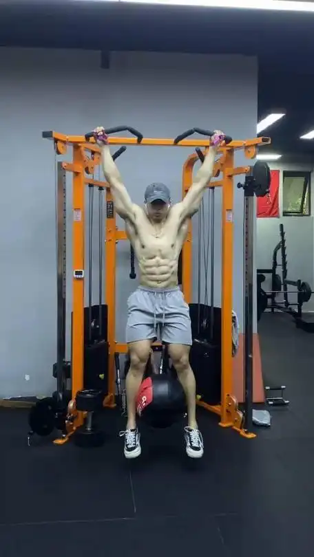 如此强壮的肌肉男神腹肌训练,打造结实好看的八块腹肌