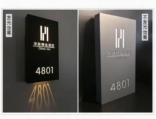 金属创意镂空投影灯箱让店铺装饰锦上添花