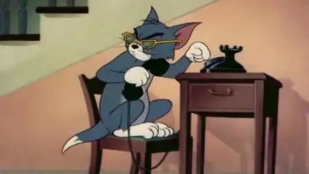猫和老鼠:汤姆打电话叫人,来了三黑帮打手,结果被清理门户-动漫-高清