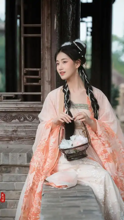 玉兔汉服 - 真红眼 - 图虫