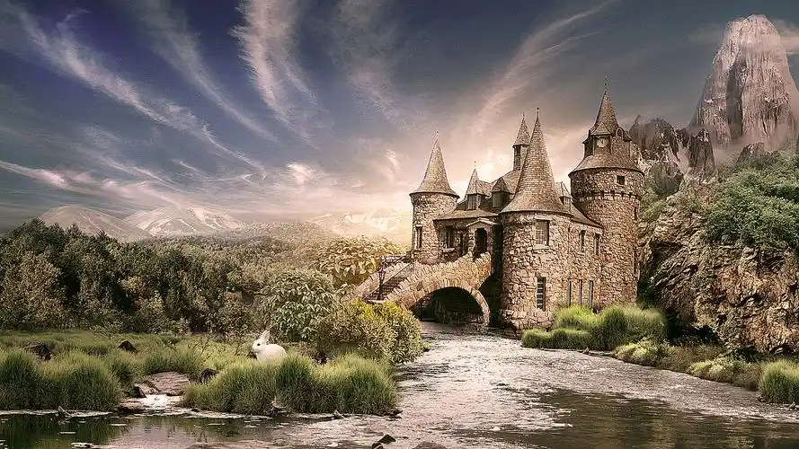 或许是爱丽丝的仙境,或许是灰姑娘的城堡