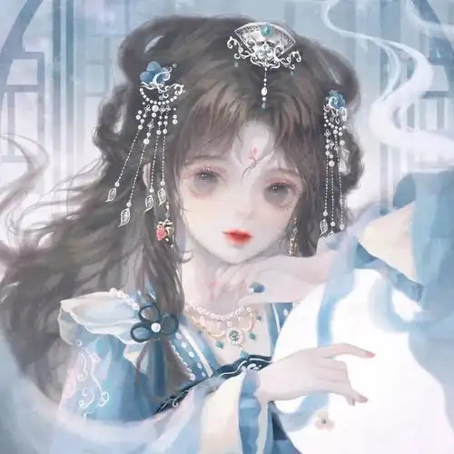 动漫女头闺蜜头像古风仙气