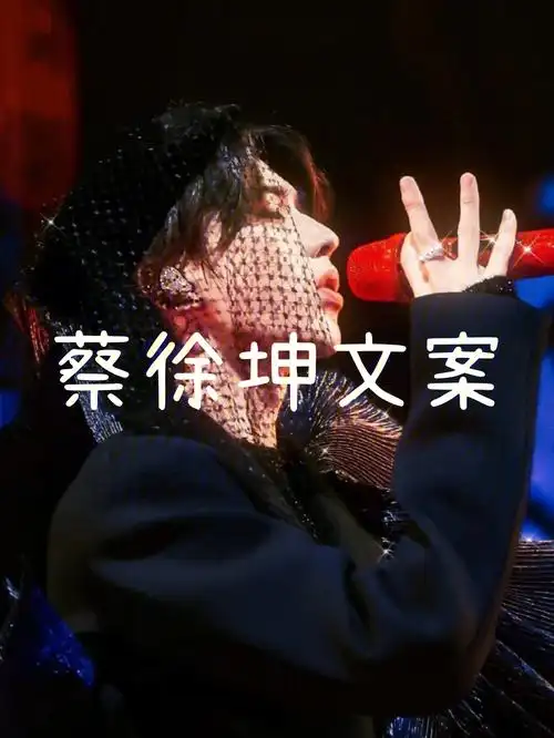 蔡徐坤文案壁纸