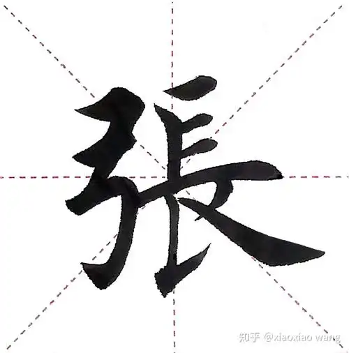 千字文第016字张