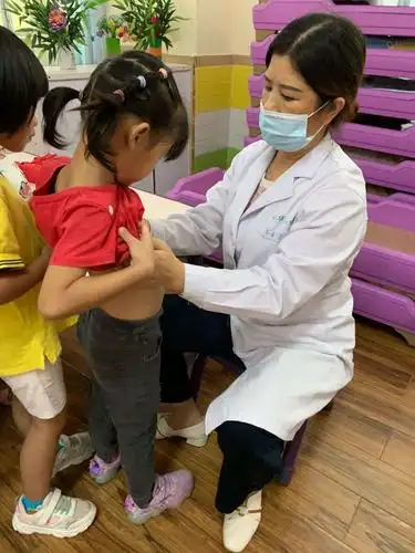 体检护航,健康成长——东城四海阳光幼儿园体检活动