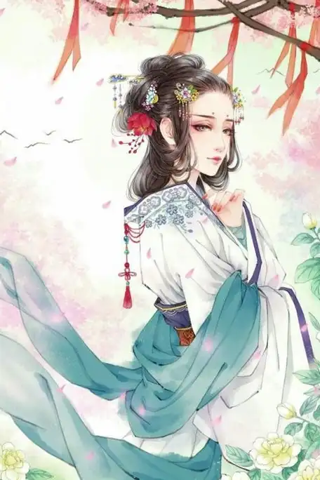 十二星座专属古装动漫女子图片,白羊座妩媚,金牛座凤临天下!