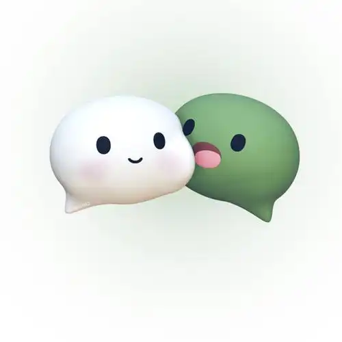 超可爱的微信图标