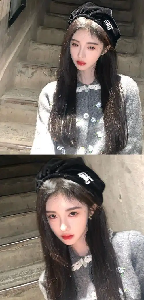 鞠婧祎你不冷吗##鞠婧祎果冻红唇妆#美女是真的不怕冷的吗,这个天