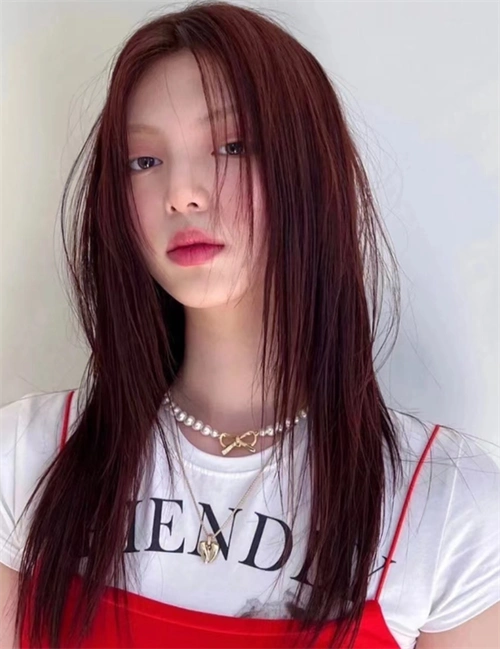 渣欲风高层次直发 显得人瘦又酷_直发发型 - 美发站