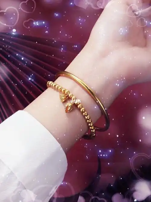 古法手镯77两世欢手串叠戴