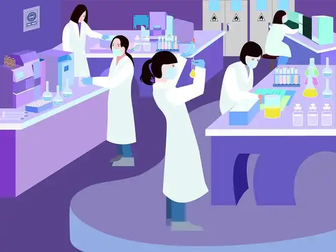 实验室系列插画