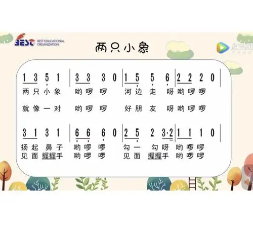 《两只小象》第二课时