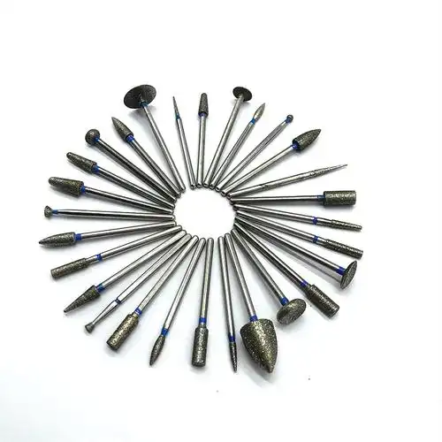 磨头金刚砂打磨机低速直机气动风磨笔用小砂轮电磨医疗器械配件