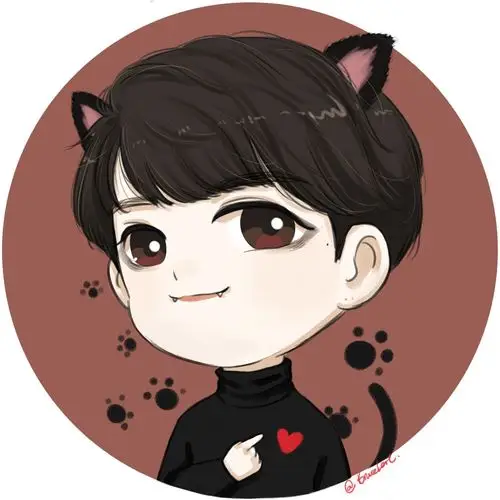 杨洋q版手绘 高清 好可爱啊啊