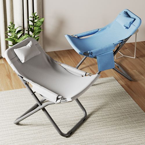 躺椅午休折叠夏天办公室靠背午睡椅子户外便携折叠椅