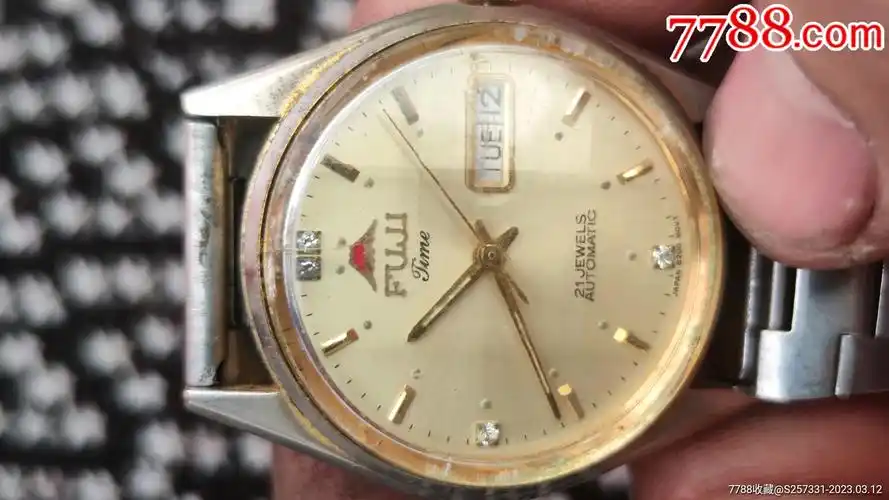 日本富士山手表机械男表