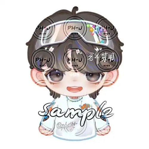 是稿子哦一张刘耀文q版