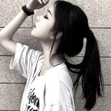 独一无二的唯美女生头像女生黑白清纯图片大全