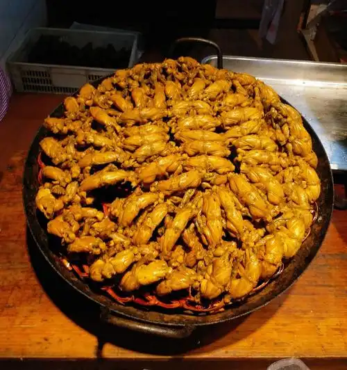 飞雪中的枫泾古镇