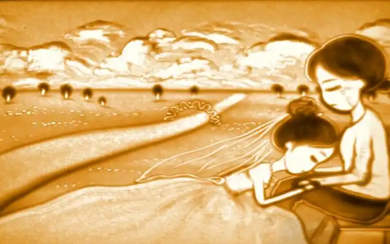 感恩父母沙画视频,感谢爸爸妈妈,感谢有您._哔哩哔哩_bilibili