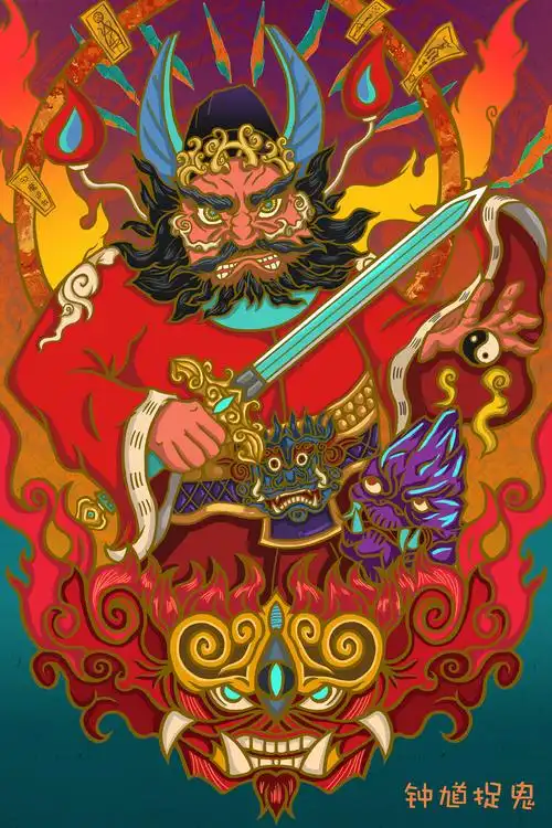 寻年系列钟馗捉鬼