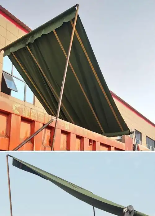 泥土车自动配件套卷篷货车加盖遥控自动甩杆 不带篷布不带杆(无链条)