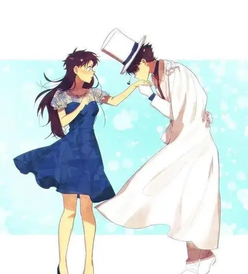 画师绘制《名侦探柯南》cp图,众多cp情侣,哪一对最戳中你?