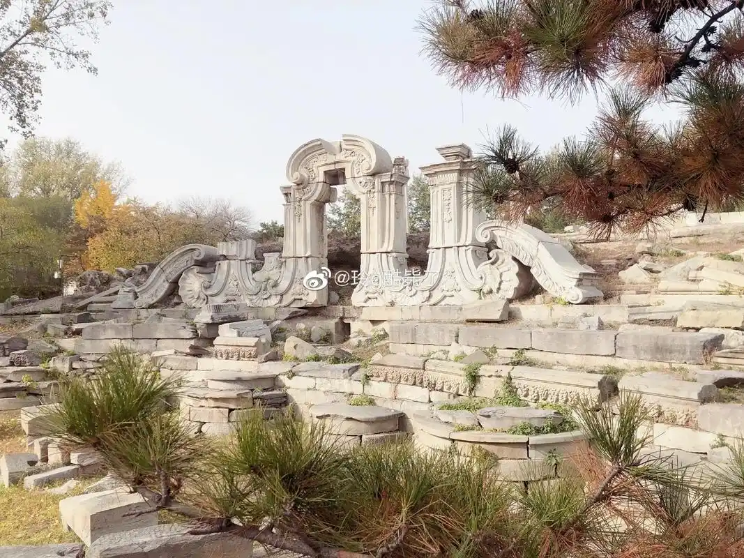 第七集北京圆明园因为好多地方禁止拍照所以没留多少照片