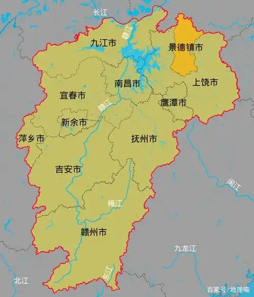 江西省景德镇市建成区排名有你的家乡吗?