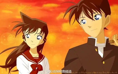 工藤新一和毛利兰禁照