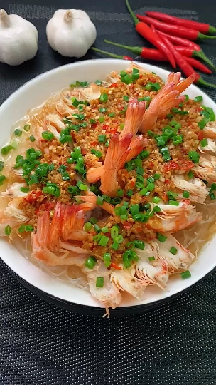 粉丝蒜蓉虾怎么做-粉丝蒜蓉虾家常做法-粉丝蒜蓉虾蒜蓉调制方法-饮食