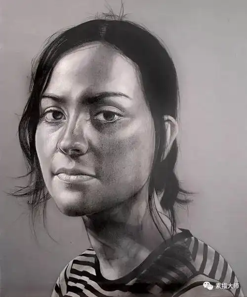 24张漂亮逼真的名人肖像铅笔画欣赏