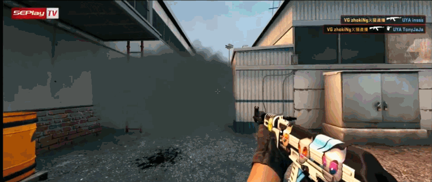 csgo里的一切全靠技术说话!