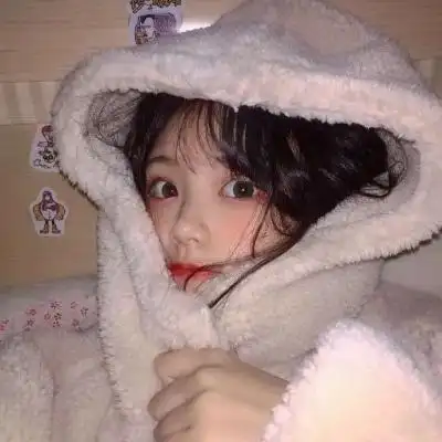 港风慵懒文艺范的甜妹最新女头 简单干净的治愈系文艺女生头像_女生