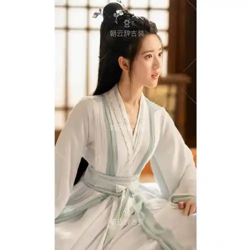 客服且试天下赵露思白风夕同款古装女汉服侠民族服装
