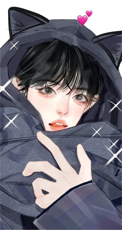 肖战#超绝的卡通漫画版肖战,每个我都超爱,非常适合当头像壁纸,也