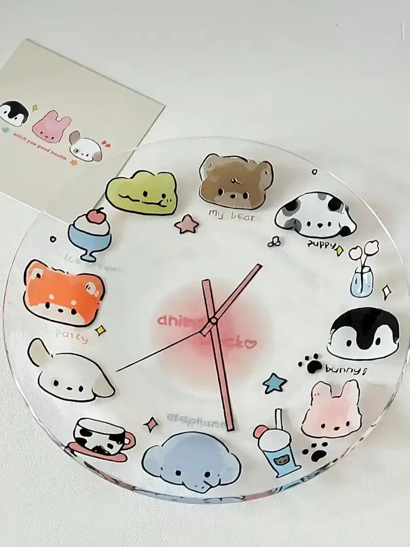 好可爱的时钟74盘#好物推荐97 #少女心好物 #我可真会买  - 抖音