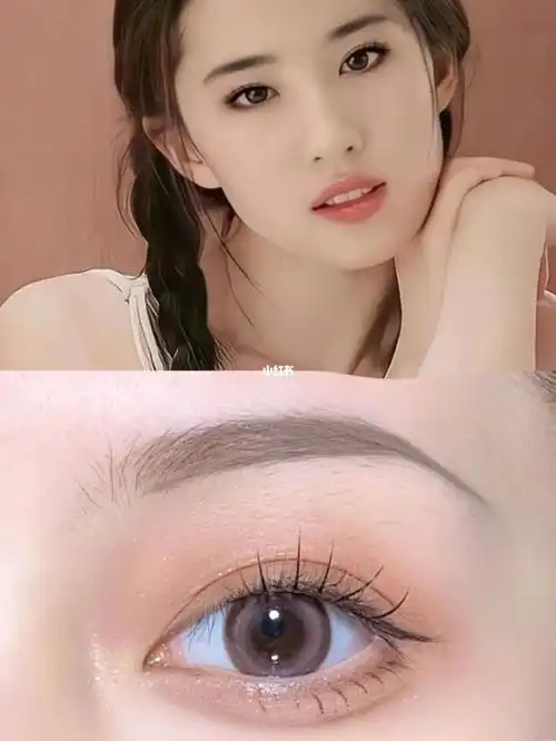 刘亦菲这眉型真的长到我心巴了微挑眉