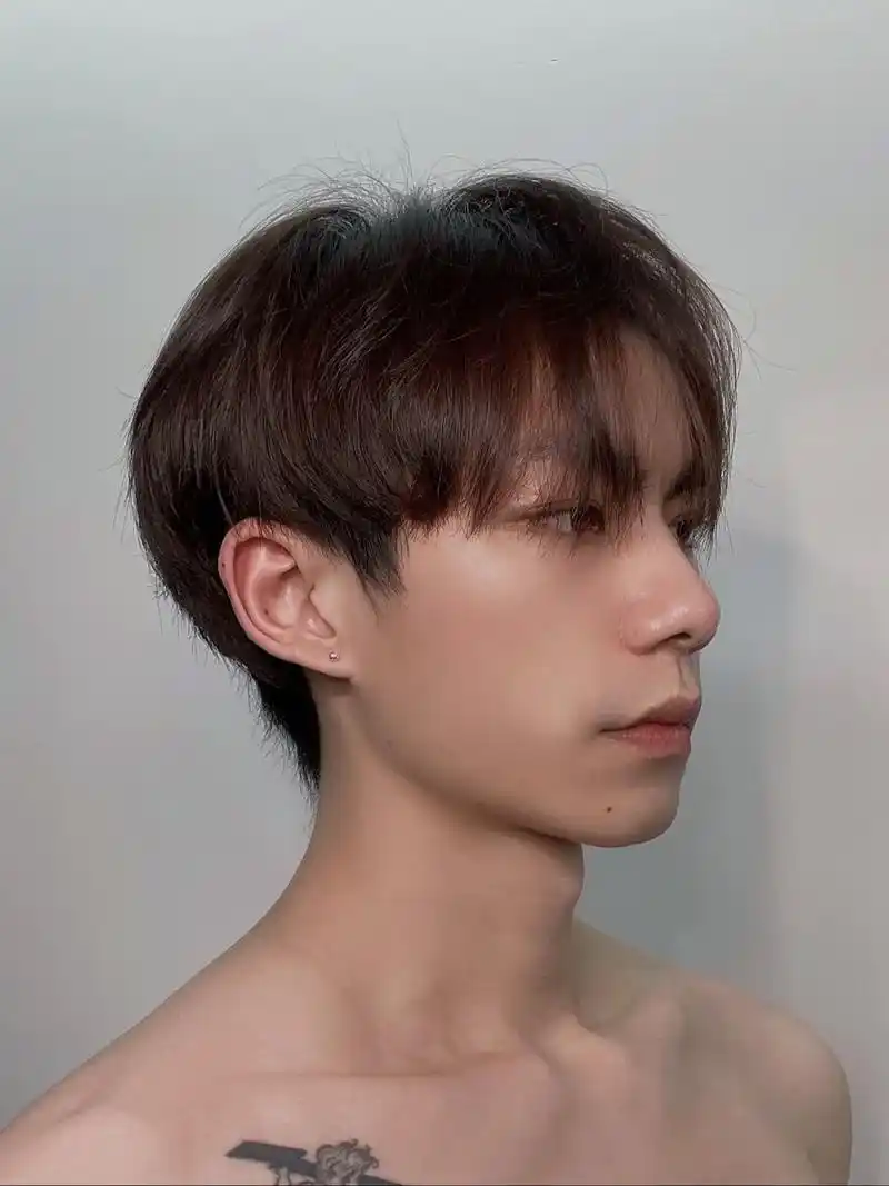 自己理发对比8715左滑剪短.