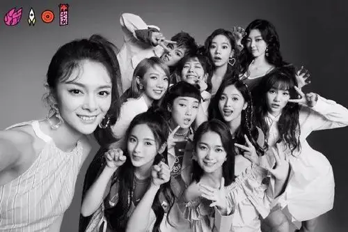 成为火箭少女101 女团里的一员～以第三名的成绩正式出道,杨超越参加