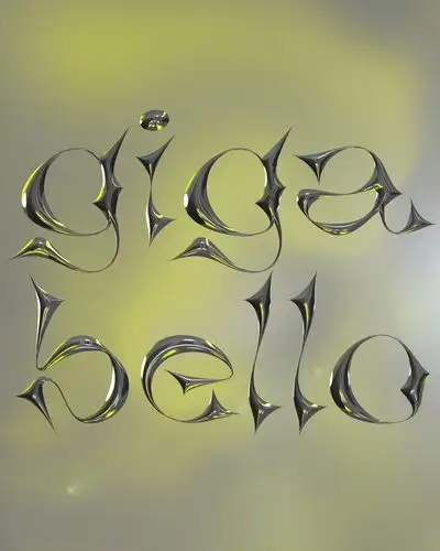 goliagolia-巴洛克手写感觉尖角字体设计