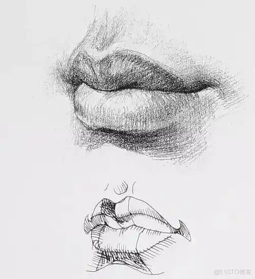 设计类素描干货人物头像比例结构五官精解