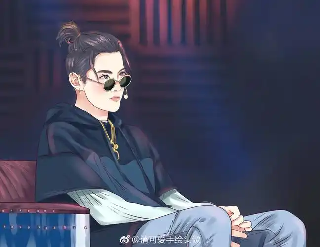 吴亦凡,男神插画,明星,手绘漫画,美男帅哥吴亦凡 kris 手绘漫画 壁纸